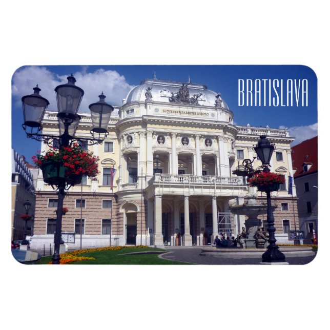Slovak-Theater Magnet (Horizontal)