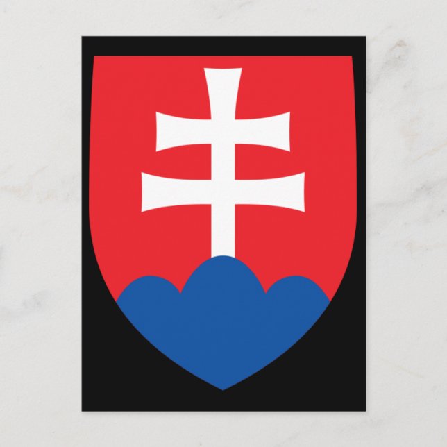 Slovaka Postkarte (Vorderseite)