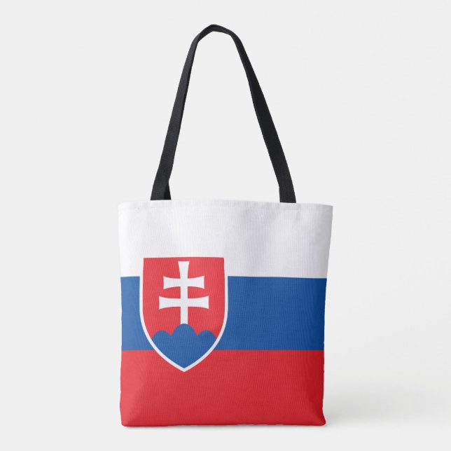 Slovakia Flag Tasche (Rückseite)
