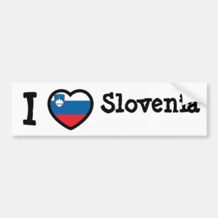 Slovenia Flag Autoaufkleber