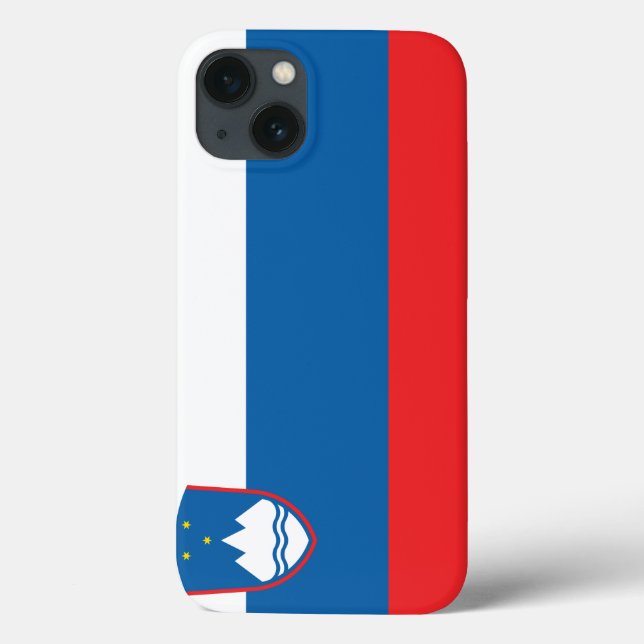 Slovenia Flag Case-Mate iPhone Hülle (Rückseite)