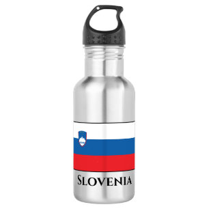 Slovenia Flag Edelstahlflasche