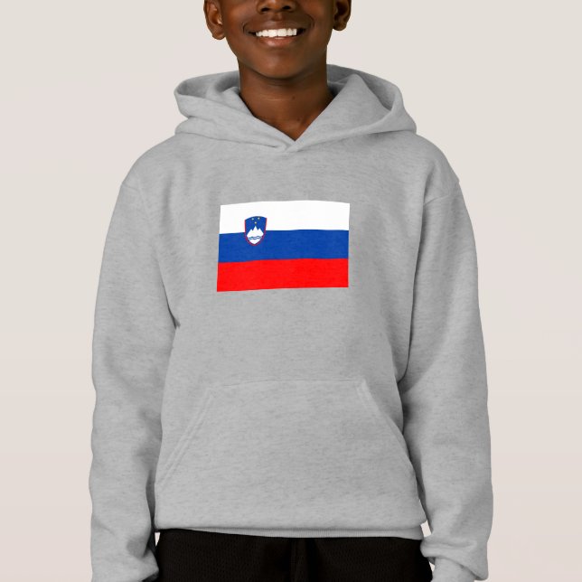 Slovenia Flag Hoodie (Vorderseite)