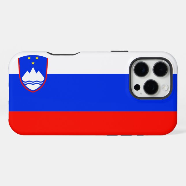 Slovenia Flag iPhone 16 Pro Max Hülle (Rückseite (Horizontal))