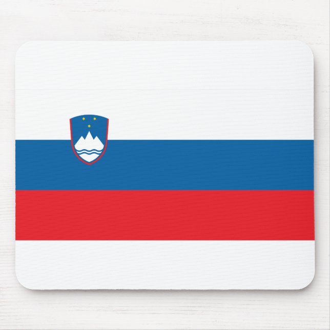 Slovenia Flag Mousepad (Vorne)