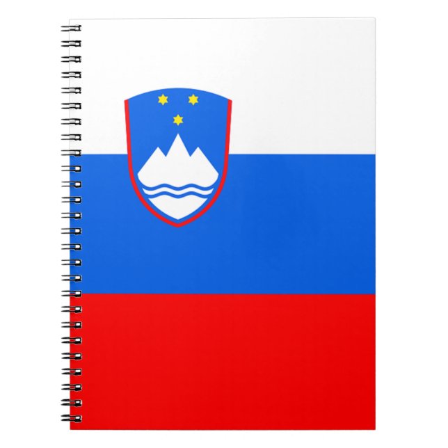 Slovenia Flag Notizblock (Vorderseite)
