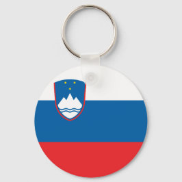 Slovenia Flag Schlüsselanhänger