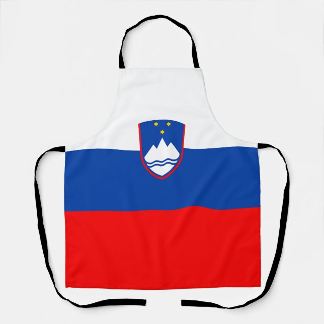 Slovenia Flag Schürze (Vorderseite)
