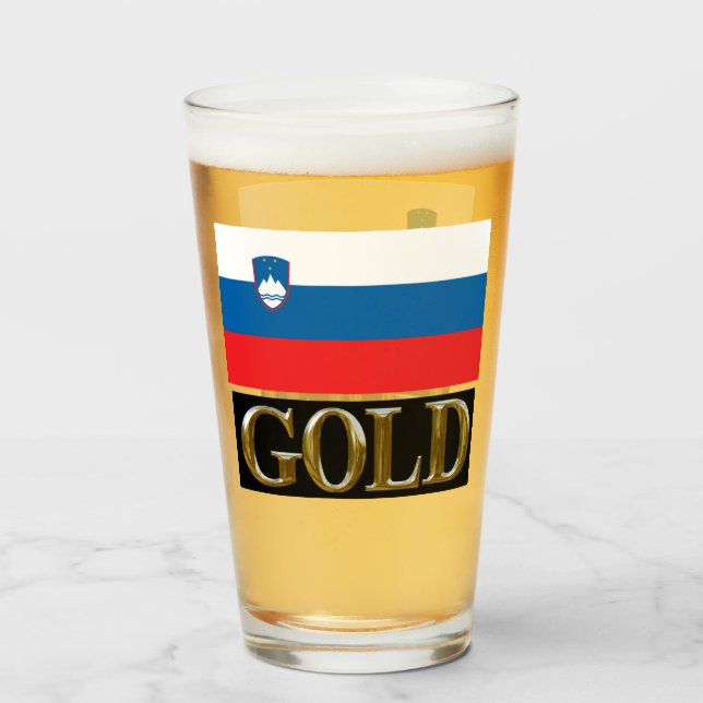 SLOVENIA GOLD GLAS (Vorne (Gefüllt))