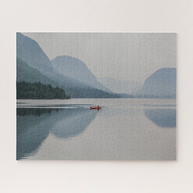 Slovénie Jigsaw Puzzle - Lac Bohinj (Horizontal)