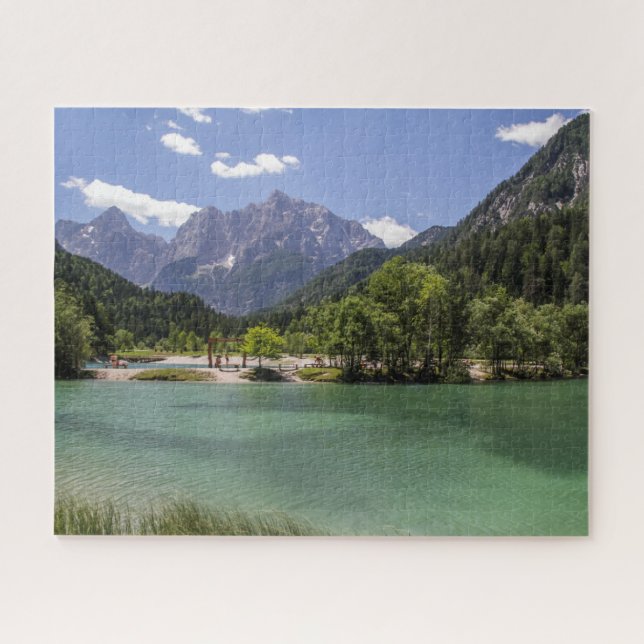 Slovénie Jigsaw Puzzle - Lac Jasna (Horizontal)