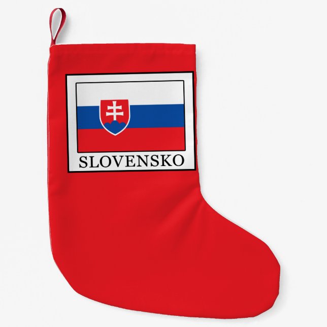 Slovensko Kleiner Weihnachtsstrumpf (Vorderseite)