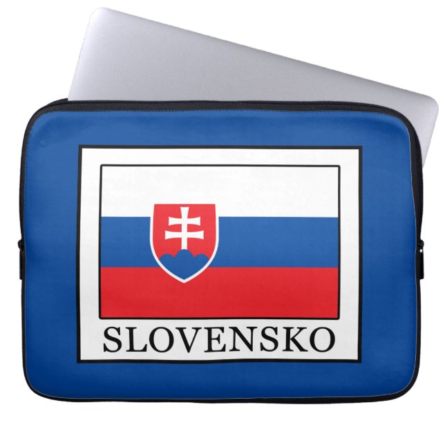 Slovensko Laptopschutzhülle (Vorderseite)