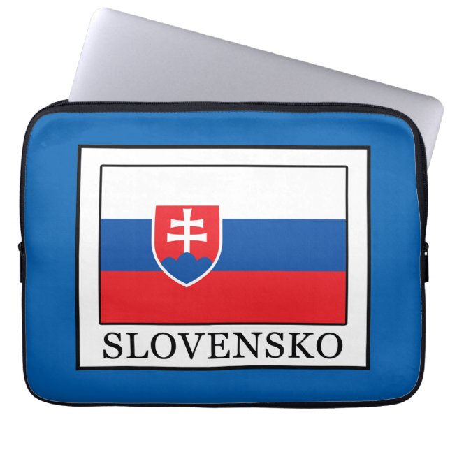 Slovensko Laptopschutzhülle (Vorderseite)