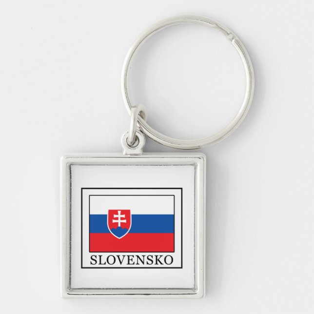 Slovensko Schlüsselanhänger (Vorne)