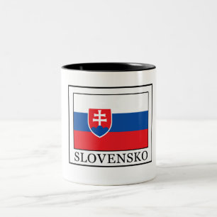 Slovensko Zweifarbige Tasse