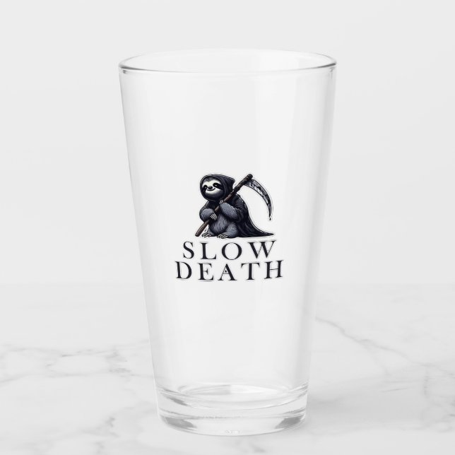 Slow Death Essential T-Shirt Glas (Vorderseite)