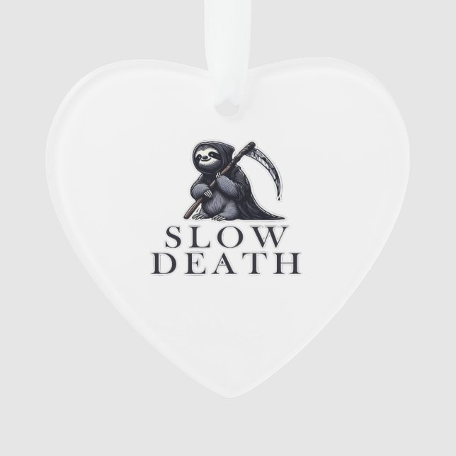 Slow Death Essential T-Shirt Ornament (Vorderseite)