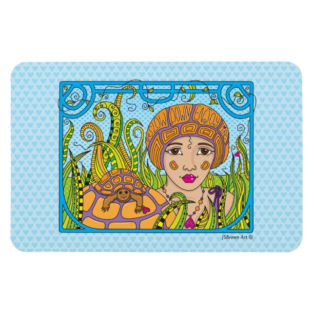 Slow Down_Flexible Magnet 6"x4" (Horizontal)