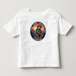 Slow Down und Genießen Sie das Abenteuer Kleinkind T-shirt