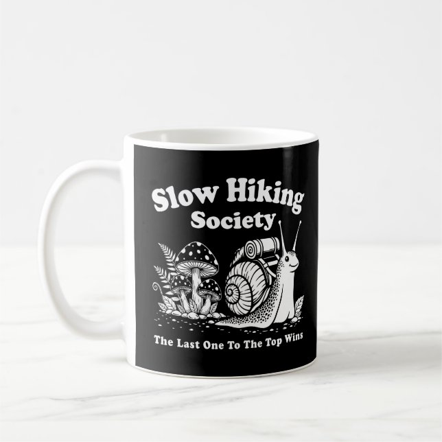 Slow Hiking Gesellschaft Kaffeetasse (Links)