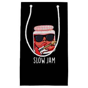 Slow Jam Funny Food Puff Dark BG Kleine Geschenktüte