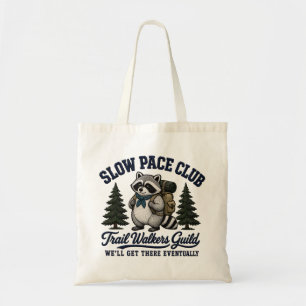 Slow Pace Club Waschbär Camping Design Tragetasche