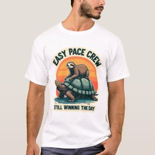 Slow Pace Squad Vintage-Tier-Shirt für Läufer 2 T-Shirt