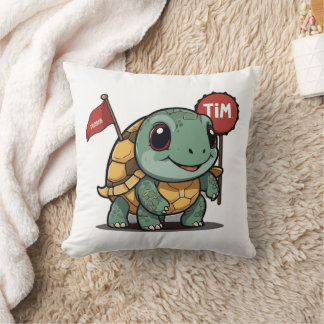 Slow Progress Is Still Progress – Cute Kawaii Turt Kissen
