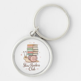 Slow Readers Club | Pastel Snail Keyring Schlüsselanhänger