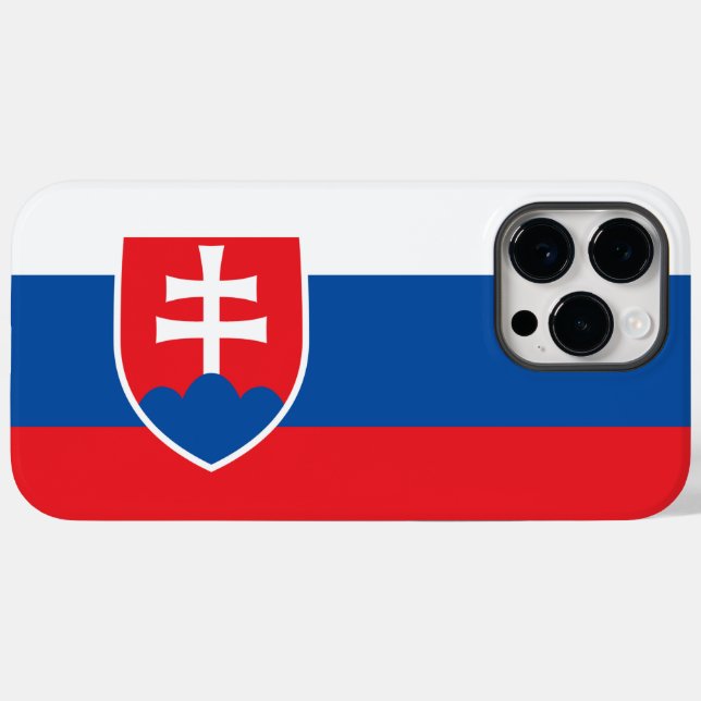 Slowakei Case-Mate iPhone 14 Pro Max Hülle (Rückseite (Horizontal))