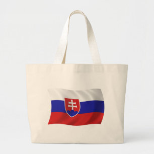 Slowakei-Flag-Tasche Jumbo Stoffbeutel