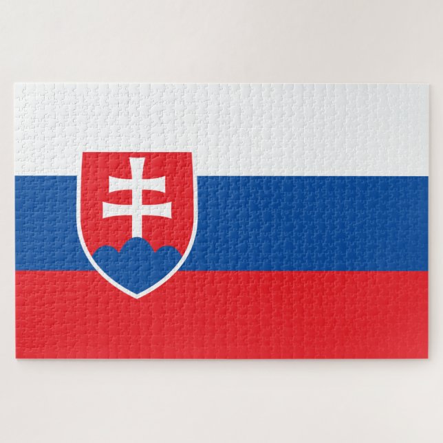 Slowakei-Flagge (Horizontal)