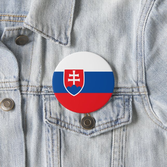 Slowakei-Flagge Button (Beispiel)