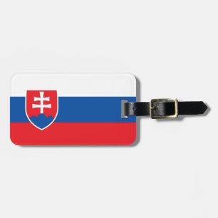 Slowakei-Flagge Gepäckanhänger