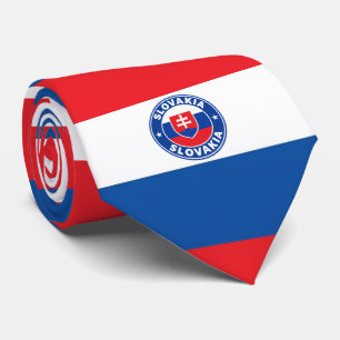 Slowakei-Flagge Halsbinde, Casual Slowakische Flag Krawatte