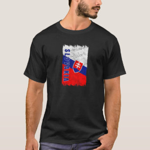 Slowakei-Flagge Slovensko Bratislava Premium T-Shirt
