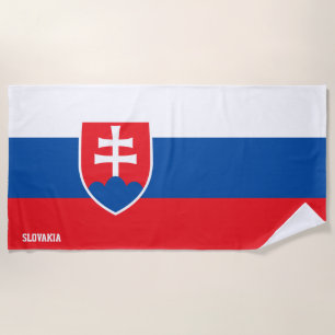 Slowakei Flagge Splendid Patriotic Strandtuch