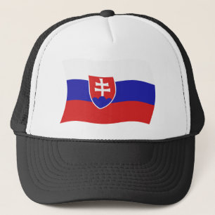 Slowakei-Flaggenmütze Truckerkappe