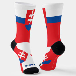 Slowakei Flaggenpatriotisch, Nachhaltige Slowakei Socken