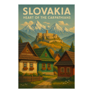 Slowakei – Herz der Karpaten Poster