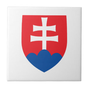 slowakei land wappen wappen symbol emblem kreuz fliese