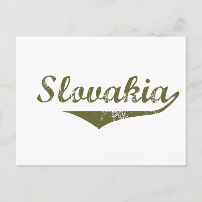 Slowakei-Revolution Postkarte (Vorderseite)