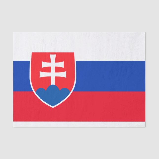 Slowakei Seidenpapier (Vorderseite)