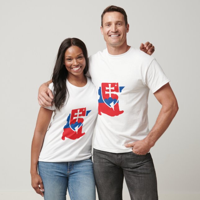 Slowakei Siegel T-Shirt (Unisex)