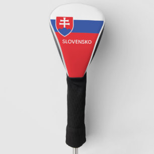 Slowakei Slowakische Flagge Emblem Europa Golf Headcover