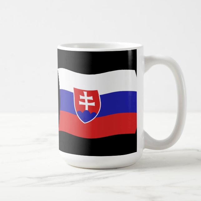 Slowakei Tasse der Flagge (Rechts)