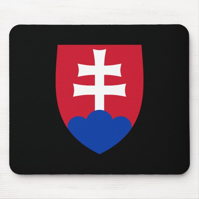 Slowakei-Wappen Mousepad (Vorne)