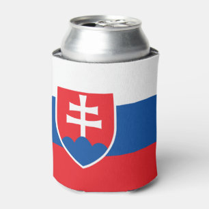 slowakische Flagge Dosenkühler