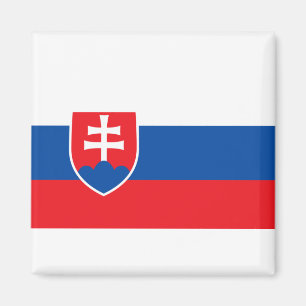 slowakische Flagge Magnet